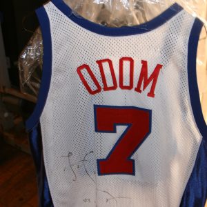 LAMAR ODOM Autographed L.A.CLIPPERS