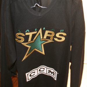 DALLAS STARS PRE GAME WORN NHL JERSEY