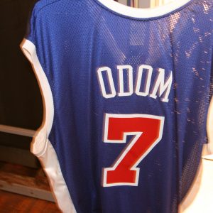LAMAR ODOM GAME WORN NBA JERSEY