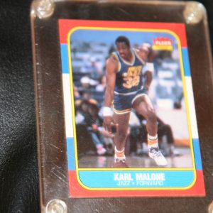 KARL MALONE FLEER ROOKIE GEM MINT