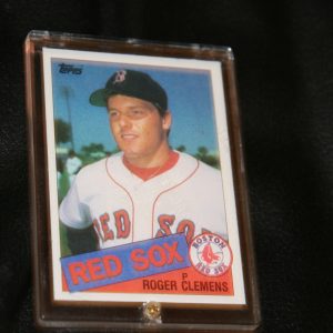 ROGER CLEMENS TOPPS ROOKIE