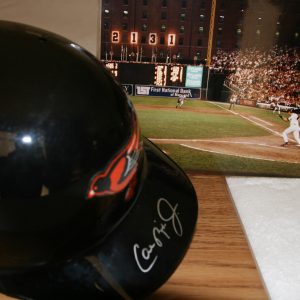 CAL RIPKEN JR. Autographed GAME 2131 HELMET