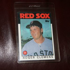 ROGER CLEMENS TOPPS CARD