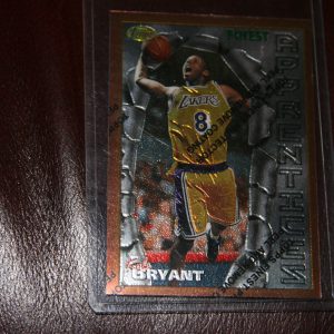 KOBE BRYANT TOPPS FINEST ROOKIE CARD GEM MINT