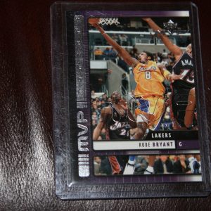 KOBE BRYANT UPPER DECK MVP CARD