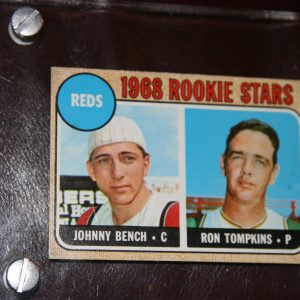 JOHNNY BENCH TOPPS ROOKIE CARD
