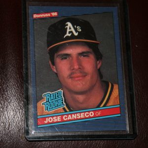 JOSE CANSECO RATED ROOKIE CARD