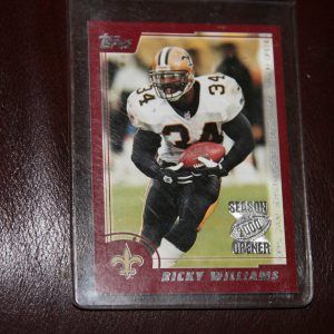 RICKY WILLIAMS TOPPS ROOKIE