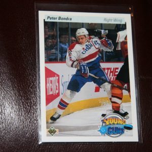 PETER BONDRA UPPER DECK ROOKIE