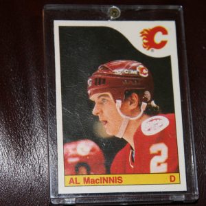 AL MacINNIS TOPPS ROOKIE