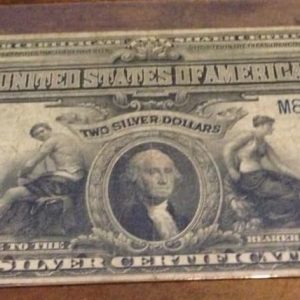 $2 U.S. Bill 1899 ACECOLLECTIBLES 40