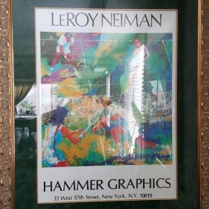 LEROY NEIMAN MIXED DOUBLES PRINT