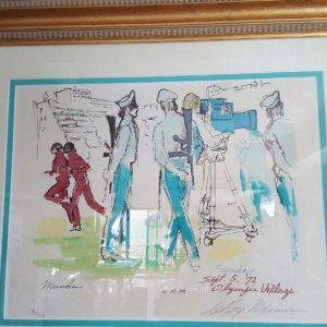 1972 LEROY NEIMAN ORIGINAL OLYMPICS LITHOGRAPH