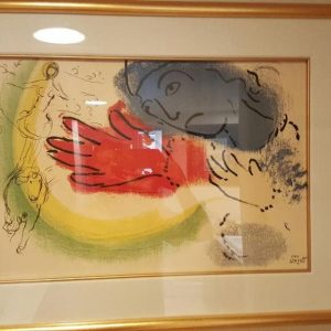 MARC CHAGALL NUMBERED PRINT