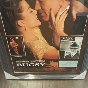 "BUGSY" CUSTOM MOVIE POSTER PIECE
