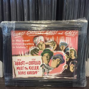 STEVE KAUFMAN " ABBOTT AND COSTELLO" ORIGINAL OIL LITHOGRAPH