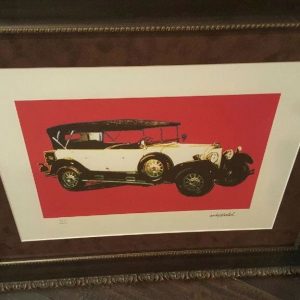 ANDY WARHOL NUMBERED AND AUTOGRAPHED PRINT