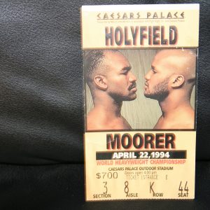 HOLYFIELD vs. MOORER CAESERS PALACE