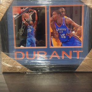 KEVIN DURANT AUTOGRAPHED CUSTOM PIECE