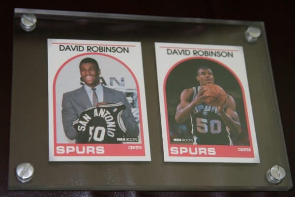 DAVID ROBINSON NBAHOOPS ROOKIE CARDS