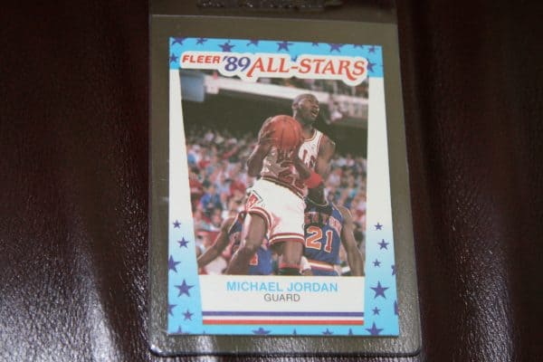 MICHAEL JORDAN FLEER 1989 ALL STARS