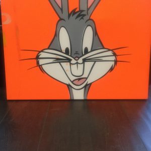 STEVE KAUFMAN  "BUGS BUNNY" ORIGINAL OIL LITHOGRAPH