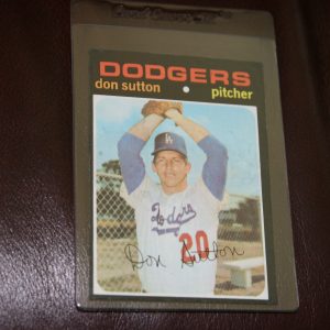 DON SUTTON TOPPS CARD