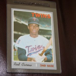 ROD CAREW TOPPS ROOKIE CARD