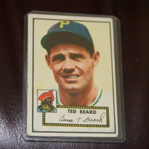 COMER "TED" BEARD 1952 TOPPS
