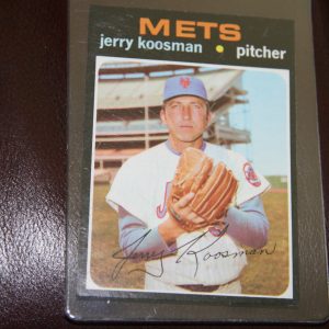 JERRY KOOSMAN TOPPS CARD