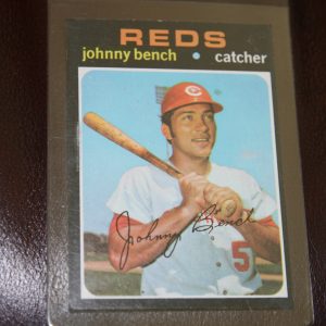 JOHNNY BENCH TOPPS CARD