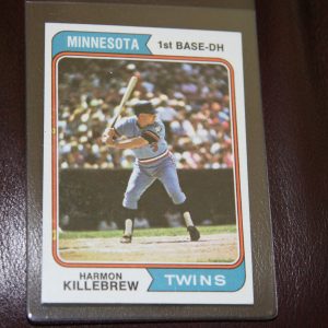 HARMON KILLEBREW TOPPS CARD