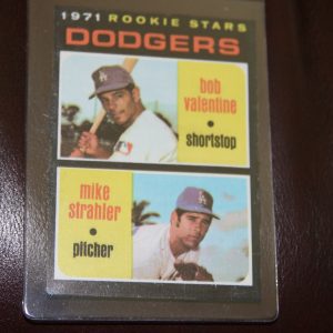 BOBBY VALENTINE TOPPS ROOKIE CARD