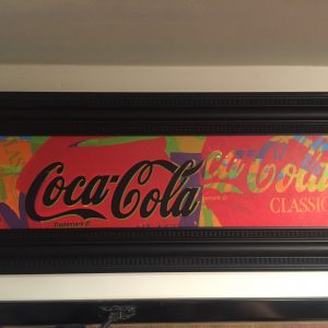 STEVE KAUFMAN  "COCA-COLA" ORIGINAL OIL LITHOGRAPH