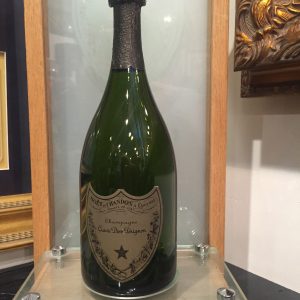 DOM PERIGNON CUSTOM NEON SIGN WITH UNOPENED BOTTLE