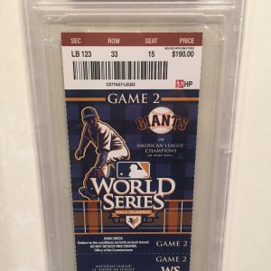 WORLD SERIES PSA FULL TICKET