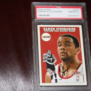 DAMON STOUDAMIRE FLEER CARD PSA 8
