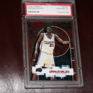 DARIUS MILES TOPPS FINEST GEM 10
