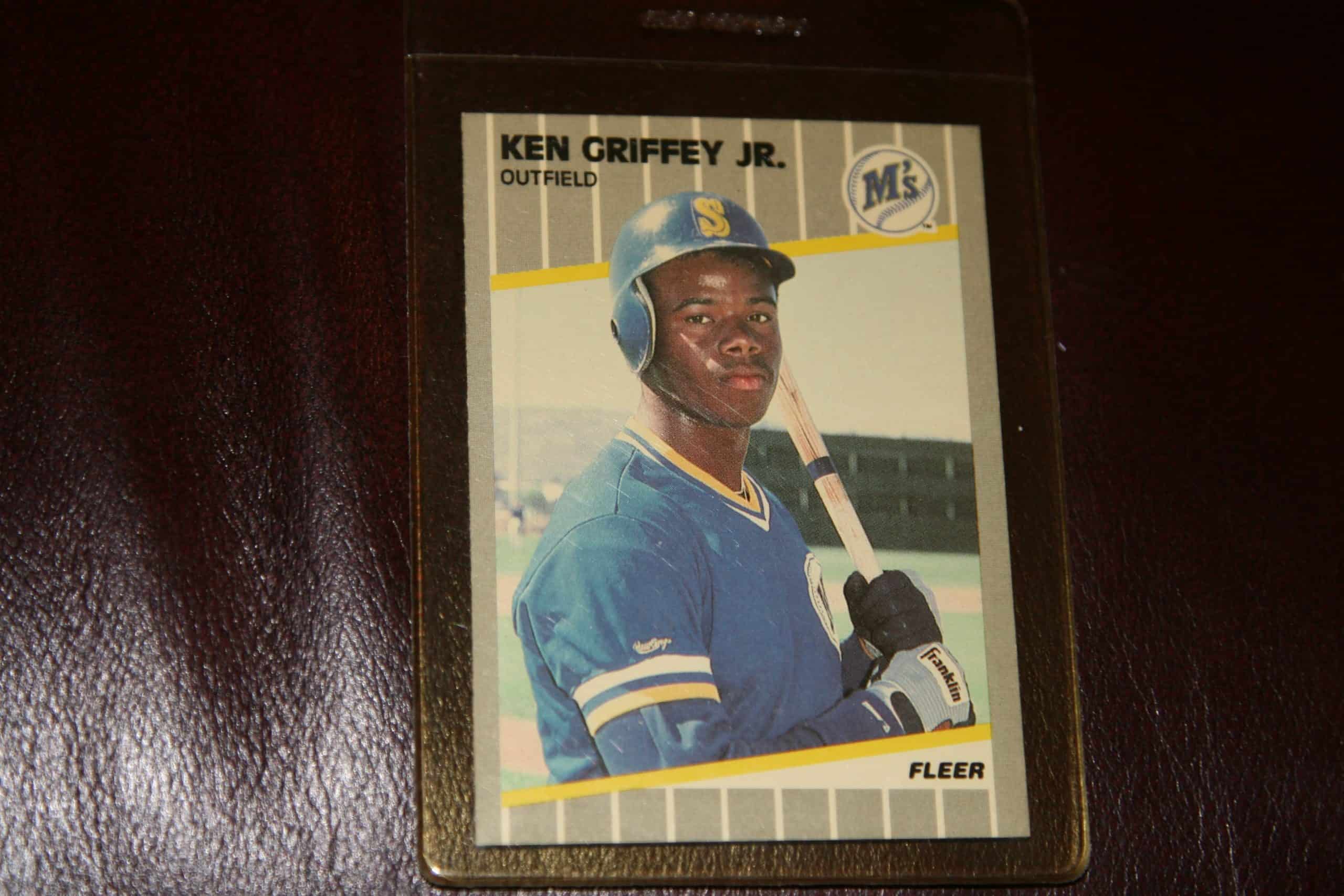 KEN GRIFFEY JR. FLEER ROOKIE CARD