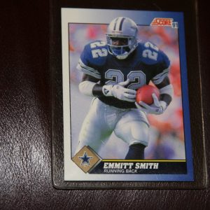 EMMITT SMITH SCORE ROOKIE CARD