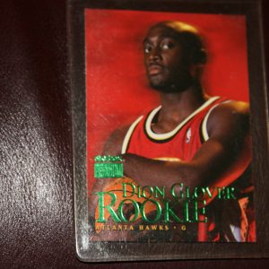 DION GLOVER UPPER DECK PEAK ROOKIE