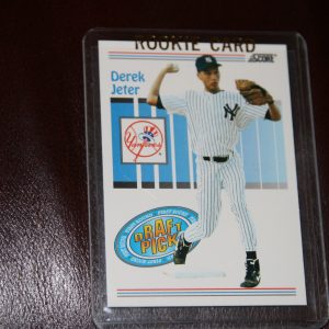 DEREK JETER SCORE ROOKIE CARD