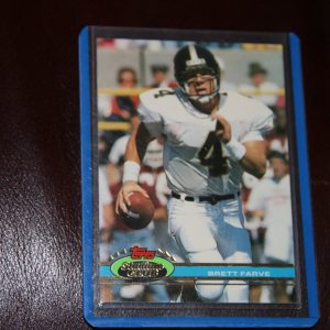 BRETT FAVRE TOPPS ROOKIE CARD