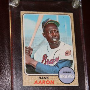 HANK AARON TOPPS CARD