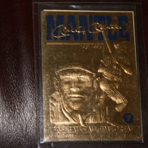 MICKEY MANTLE BASEBALL'S ALL TIME GREAT GOLD