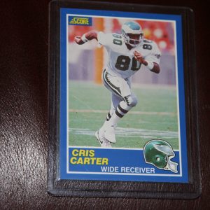 CRIS CARTER SCORE ROOKIE GEM MINT