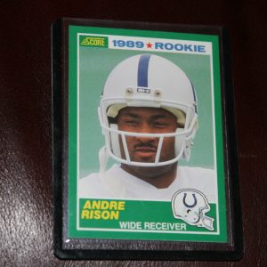 ANDRE RISON SCORE ROOKIE CARD