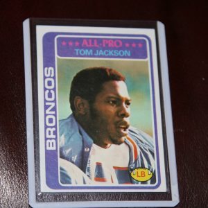 TOM JACKSON TOPPS CARD