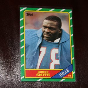 BRUCE SMITH TOPPS ROOKIE CARD