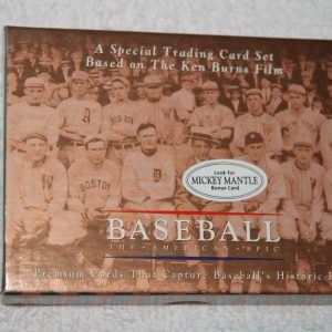BASEBALL"THE AMERICAN EPIC"COMPLETE SET
